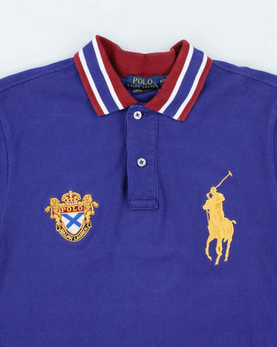Vintage Y2K Ralph Lauren Embroidered Polo Shirt - S