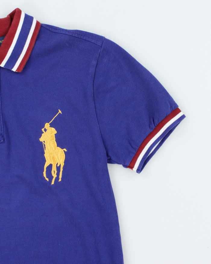 Vintage Y2K Ralph Lauren Embroidered Polo Shirt - S – Rokit
