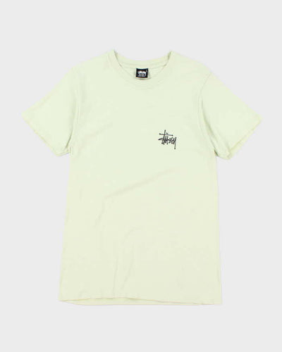 Stussy Classic Script Logo Graphic T-Shirt - S