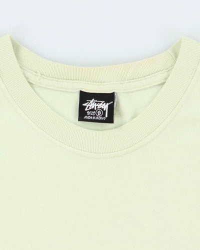 Stussy Classic Script Logo Graphic T-Shirt - S