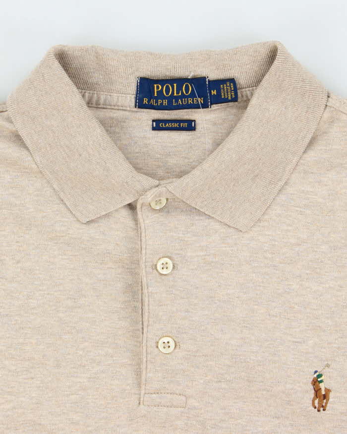 Vintage 2000's Ralph Lauren Small Horse Polo Shirt - M
