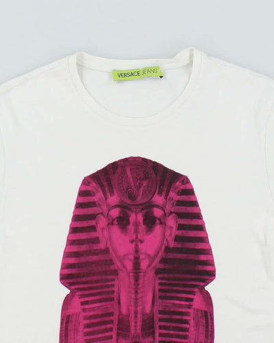 Vintage Y2K Versace Jeans Pharaoh Graphic T-Shirt - M
