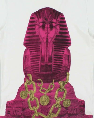 Vintage Y2K Versace Jeans Pharaoh Graphic T-Shirt - M