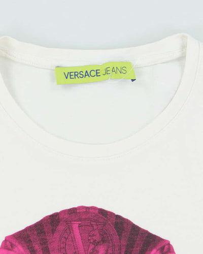 Vintage Y2K Versace Jeans Pharaoh Graphic T-Shirt - M