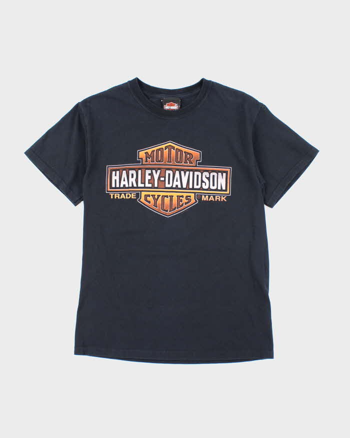 Vintage 2000's Harley Davidson Biker Spell Out T-Shirt - S