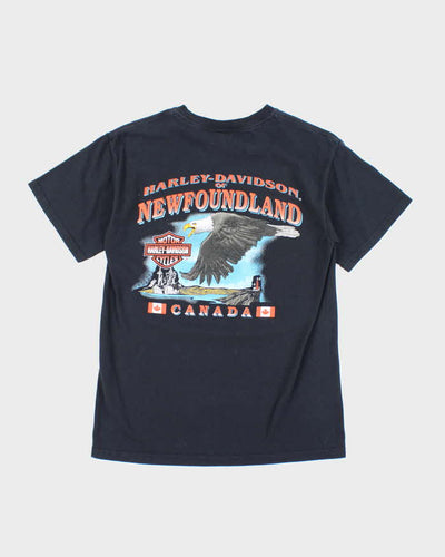 Vintage 2000's Harley Davidson Biker Spell Out T-Shirt - S
