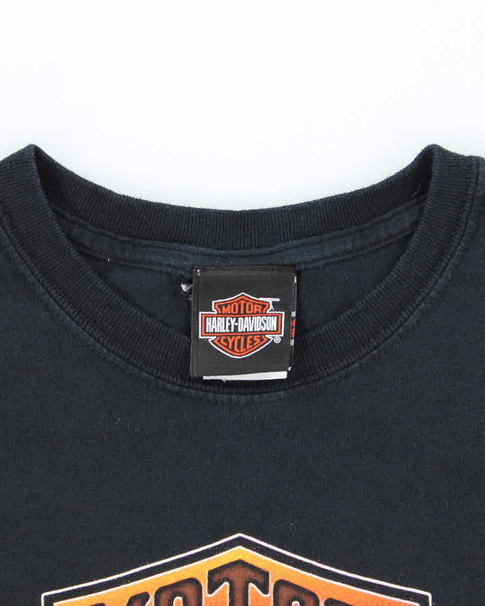 Vintage 2000's Harley Davidson Biker Spell Out T-Shirt - S
