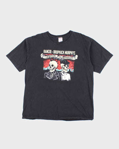 Vintage 2000's Rancid & Dropkick Murphy Punk Band Tour T-Shirt - XL