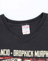 Vintage 2000's Rancid &amp; Dropkick Murphy Punk Band Tour T-Shirt - XL