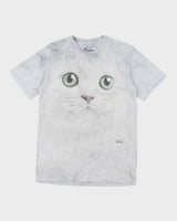 Vintage The Mountain Big Cat Face Graphic T-Shirt - S
