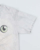 Vintage The Mountain Big Cat Face Graphic T-Shirt - S