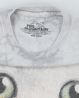Vintage The Mountain Big Cat Face Graphic T-Shirt - S