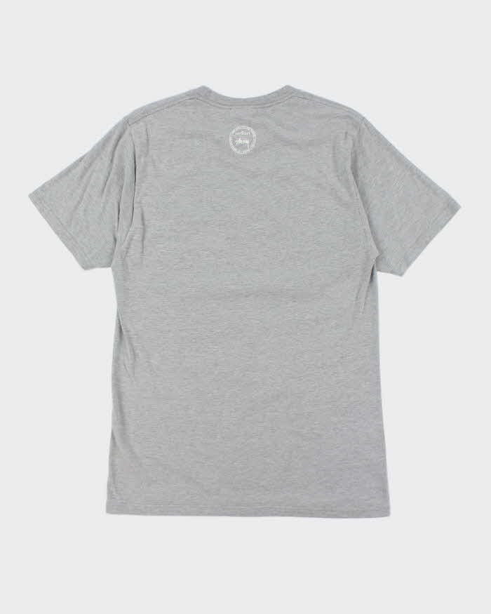 Vintage 2000's Stussy Allied Forces Flags Graphic T-Shirt - M
