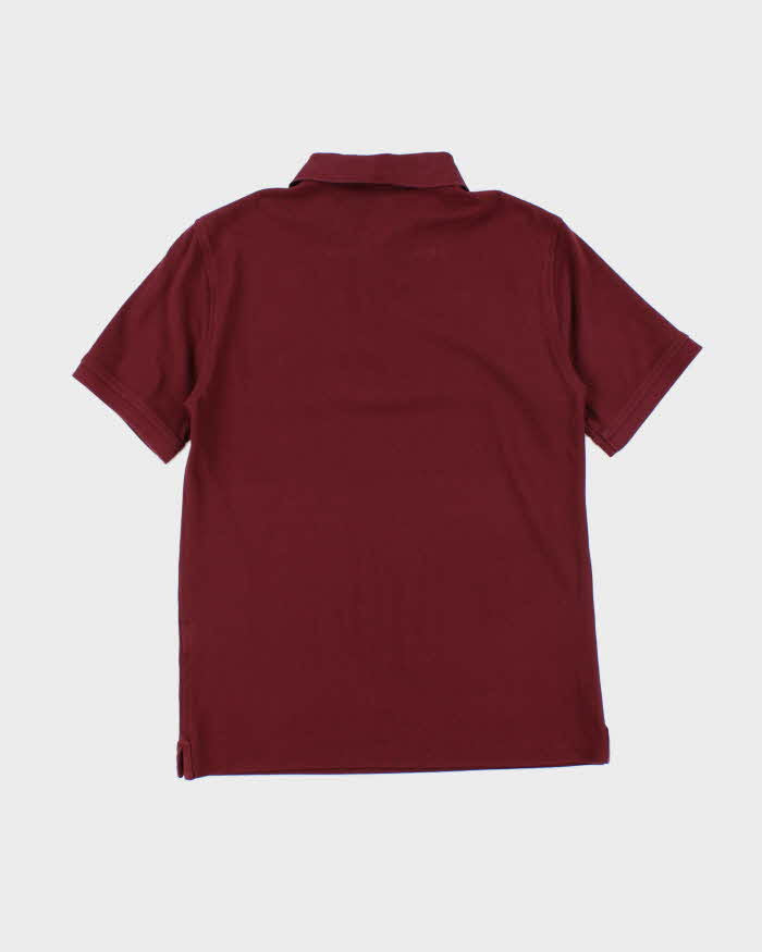 Vintage 2000's Burberry Small Embroidered Logo Polo Shirt - S