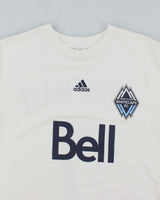 Vintage 2000's Adidas Vancouver White Caps FC Graphic T-Shirt - L