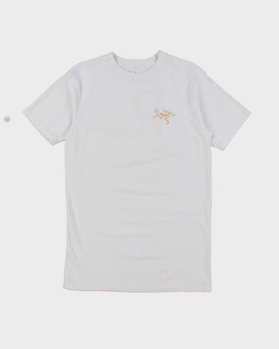 Vintage 2000's Arc'teryx Urvogel Skeleton Logo Graphic T-Shirt - M