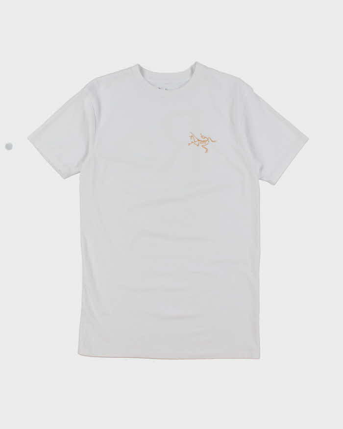 Vintage 2000's Arc'teryx Urvogel Skeleton Logo Graphic T-Shirt - M