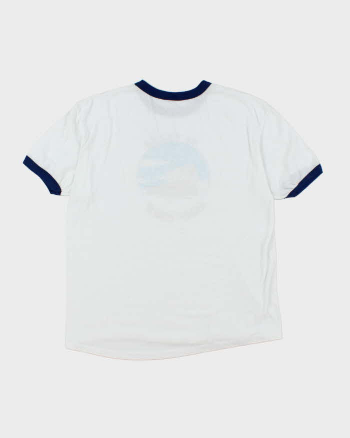 Vintage 80's Camp Cody Graphic Ringer T-Shirt - XL