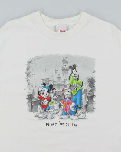 Vintage 90's Disney Fun Seeker Graphic T-Shirt - L