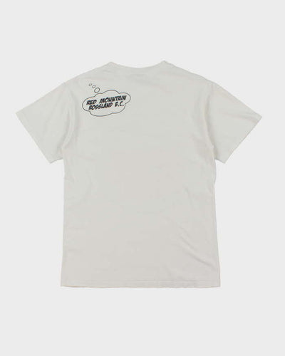 Vintage Y2K I'd Hit That Snowboarding Graphic T-Shirt - S