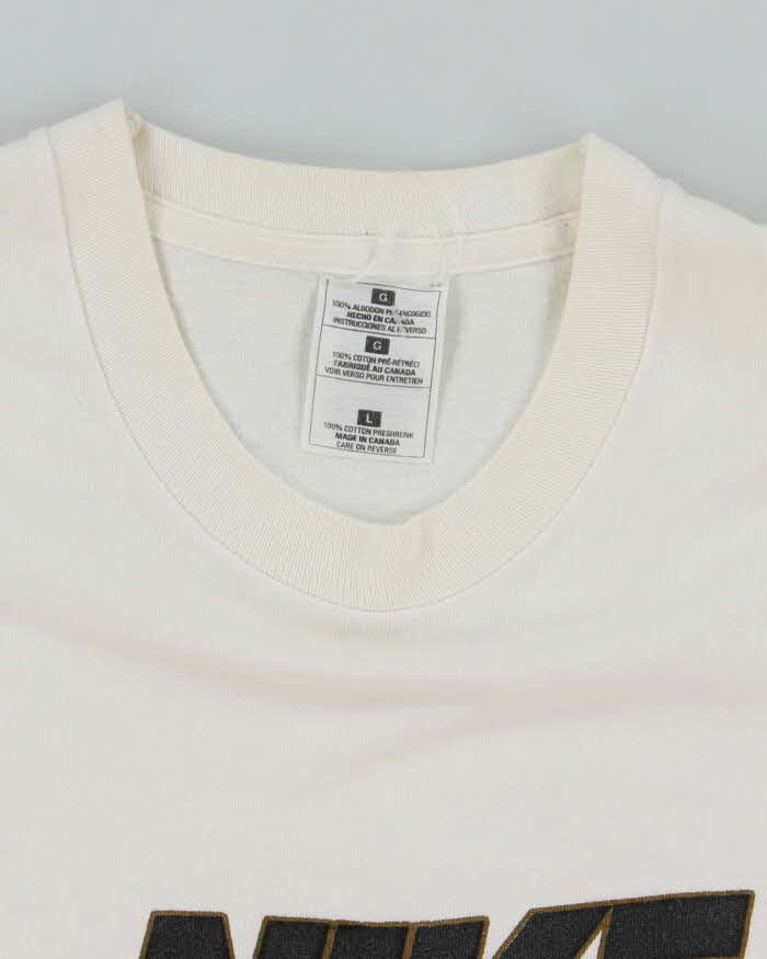 Vintage 90's Nike Single Stitch Spell Out Graphic T-Shirt - L