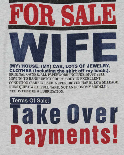 Vintage 90's Comedy Slogan Graphic T-Shirt - XXL