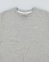 Vintage Y2K Nike Small Embroidered Swoosh T-Shirt - S