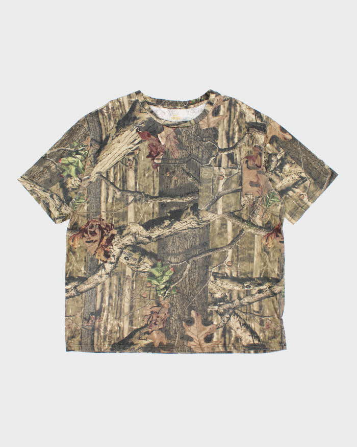 Vintage 2000's Real Tree All Over Print Camouflage T-Shirt - XXL