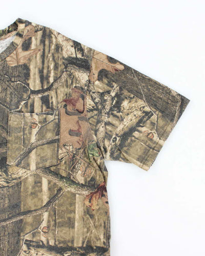 Vintage 2000's Real Tree All Over Print Camouflage T-Shirt - XXL