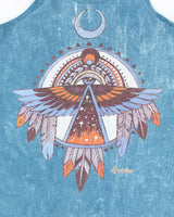 Vintage 90's No Time Native American Graphic Vest - M
