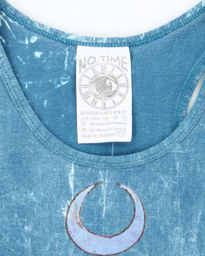 Vintage 90's No Time Native American Graphic Vest - M