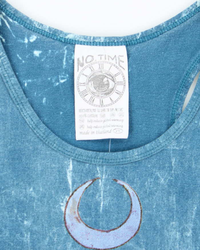 Vintage 90's No Time Native American Graphic Vest - M