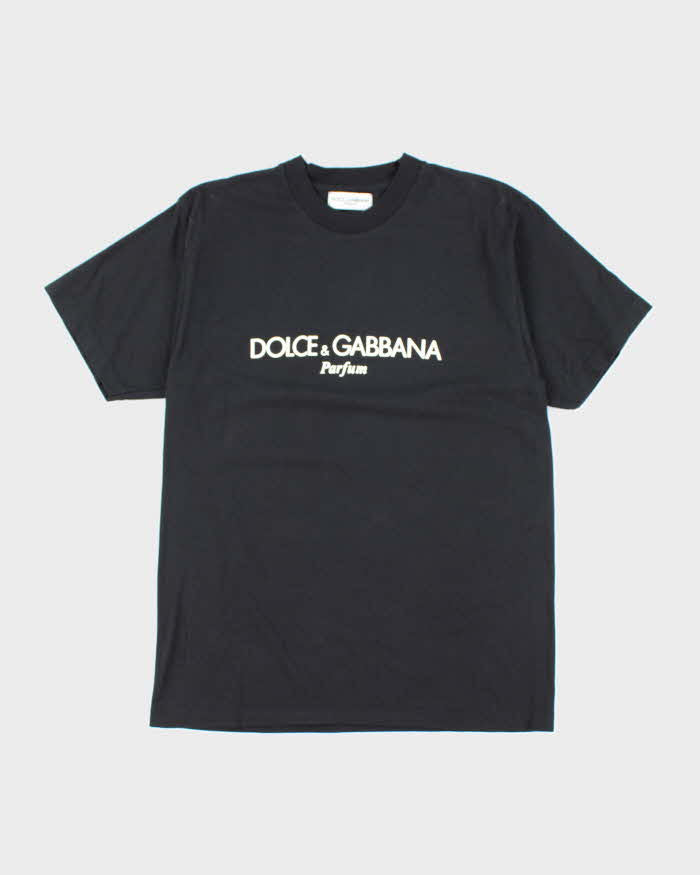 Vintage Dolce &amp; Gabbana Parfum Graphic T-Shirt - L