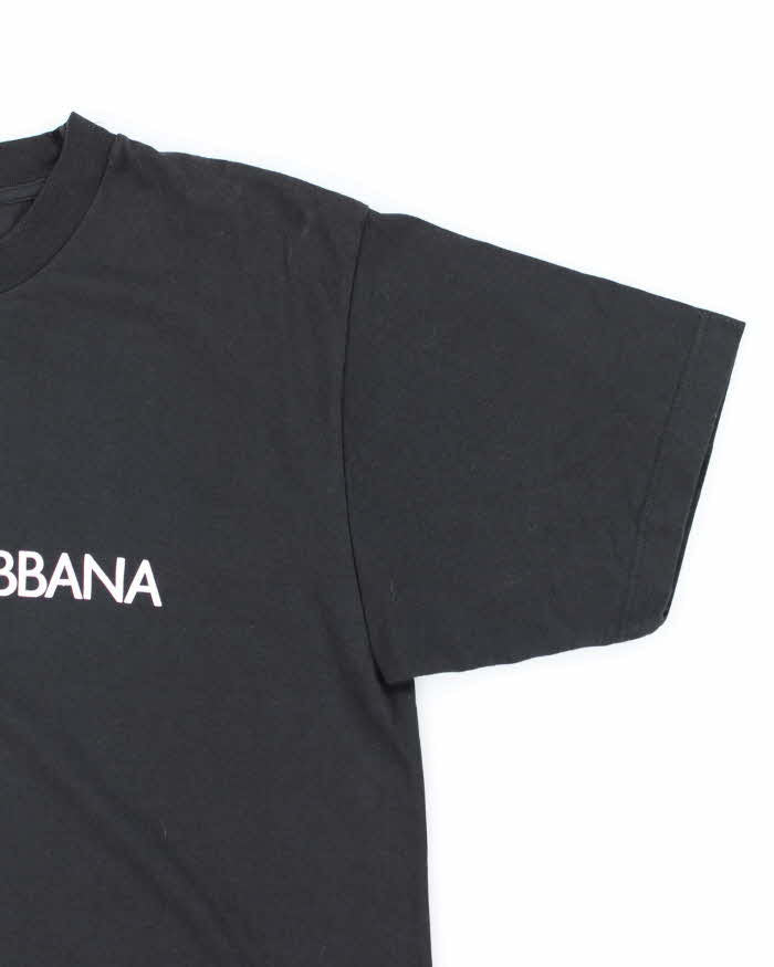 Vintage Dolce &amp; Gabbana Parfum Graphic T-Shirt - L