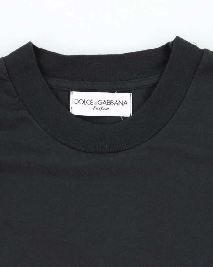 Vintage Dolce &amp; Gabbana Parfum Graphic T-Shirt - L