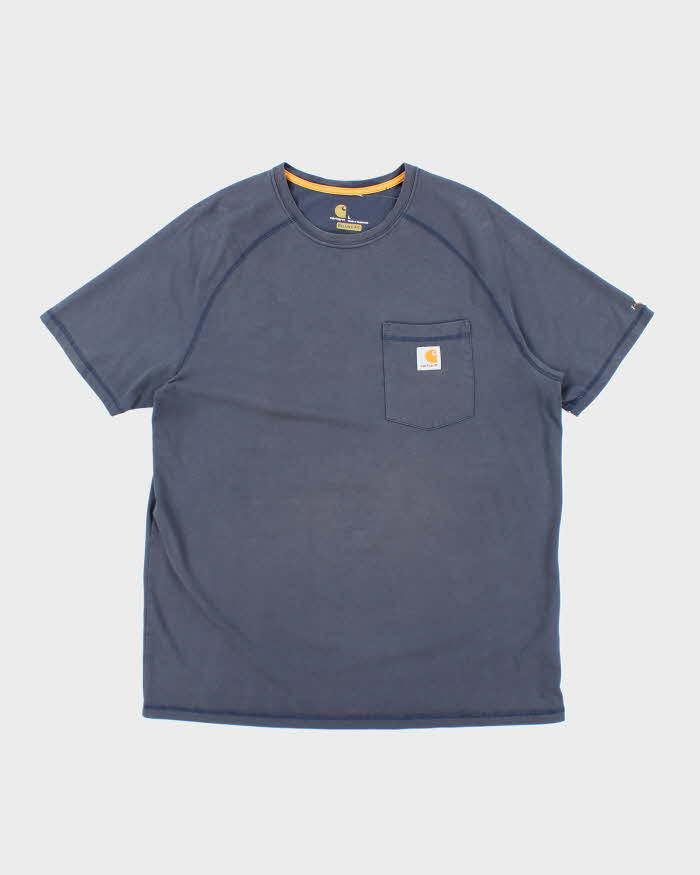 Vintage Y2K Carhartt Faded Pocket T-Shirt - L