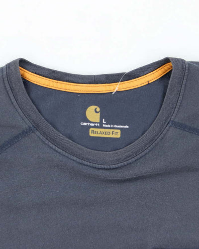 Vintage Y2K Carhartt Faded Pocket T-Shirt - L