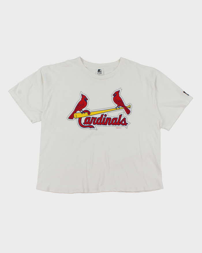 Vintage 90's Starter Boxy Cardinals MLB Graphic T-Shirt - XXL