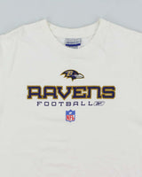 Vintage 2000's Rebook Ravens NFL Graphic T-Shirt - L
