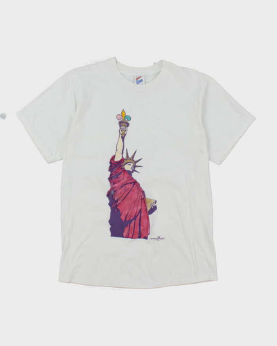 Vintage 90's Statue of Liberty Graphic Souvenir T-Shirt - L