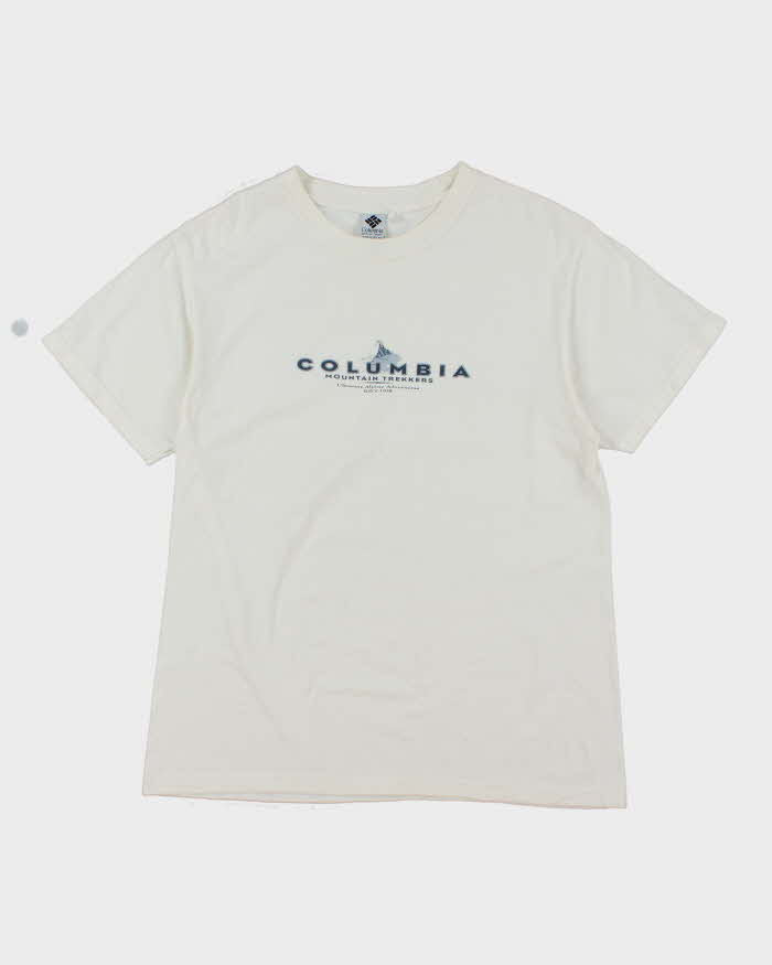 Vintage 90's Columbia Mountain Trekking Graphic T-Shirt - M