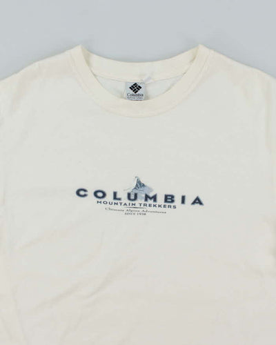 Vintage 90's Columbia Mountain Trekking Graphic T-Shirt - M
