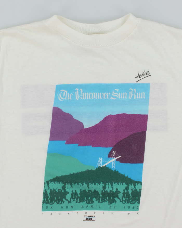Vintage 90's Vancouver Sun Fun Single Stitch T-Shirt - M