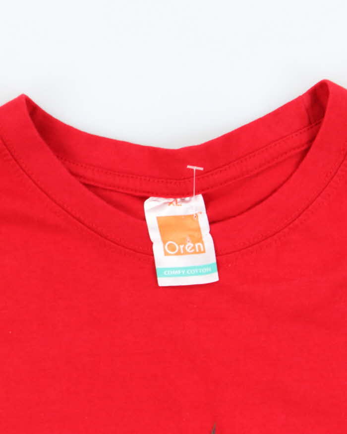 Vintage Y2K I Heart Weed Graphic T-Shirt - L