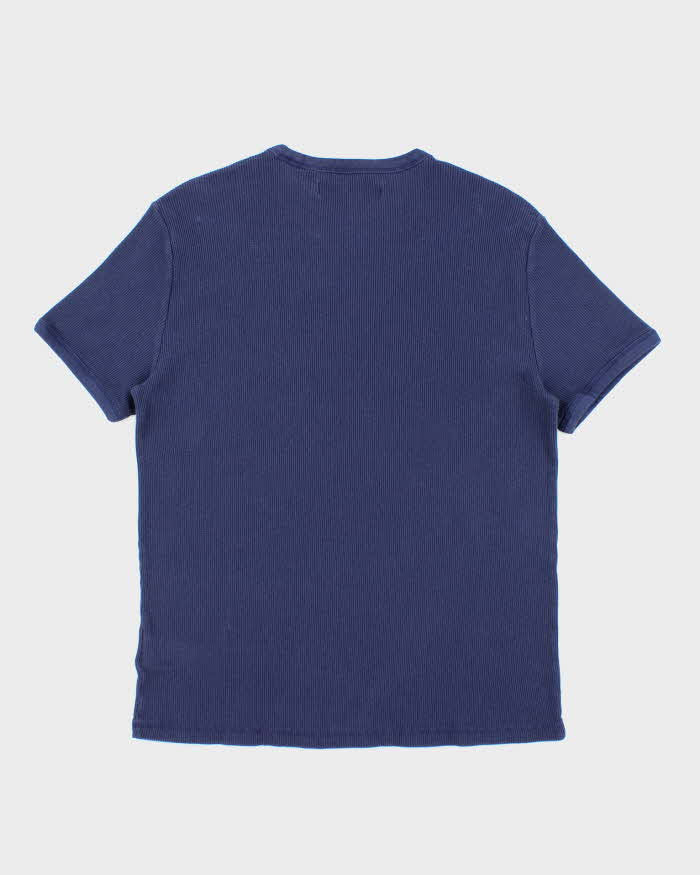 Vintage Calvin Klein Small Logo Waffle T-Shirt - M