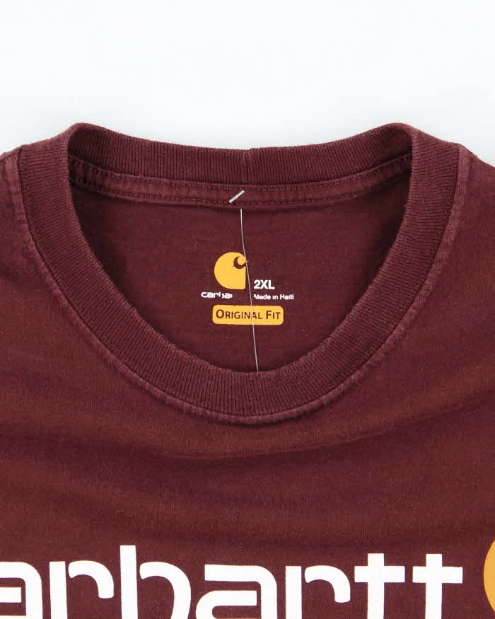 Vintage 2000's Carhart Heavyweight Oversized Graphic T-Shirt - XXL