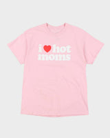 Vintage Y2K I <3 Hot Moms Comedy Graphic T-Shirt - L