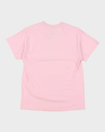 Vintage Y2K I <3 Hot Moms Comedy Graphic T-Shirt - L