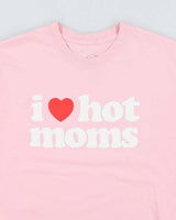 Vintage Y2K I <3 Hot Moms Comedy Graphic T-Shirt - L