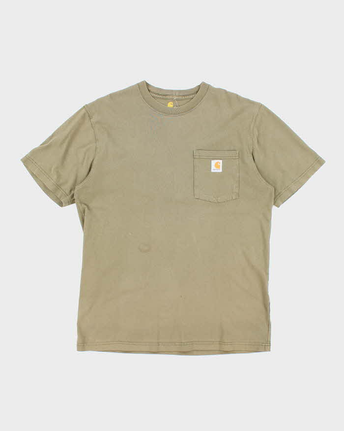 Vintage Carhartt Faded Oversized Pocket T-Shirt - M